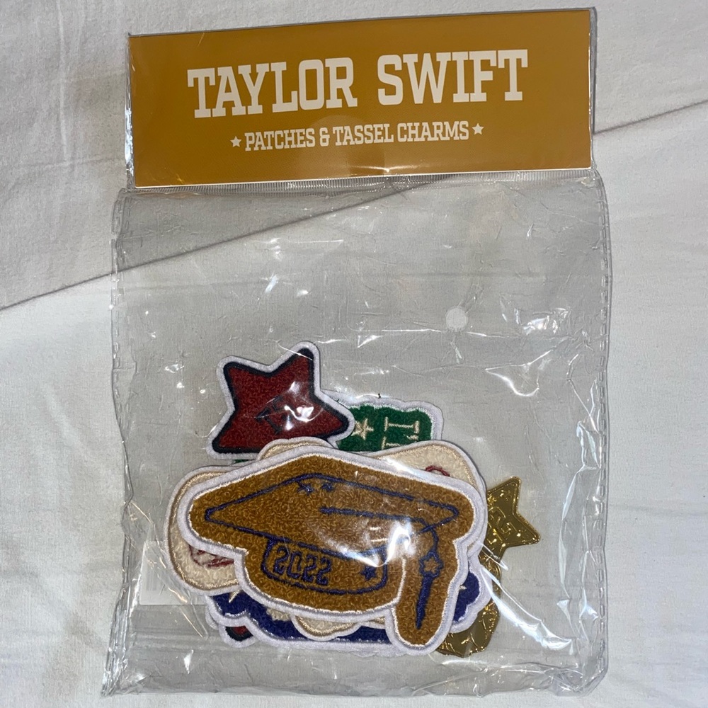 Taylor Swift Class of ‘22 Patches and Tassel Charms